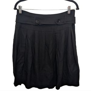 NWOT M Siamo Black Pleated Skirt 🖤